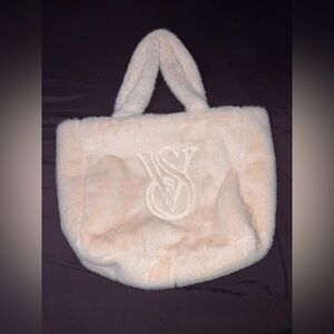 Large Faux Fur Tote Bag